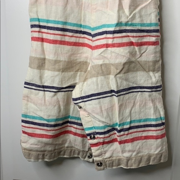 Girls OshKosh Striped Romper 12M - Picture 6 of 8